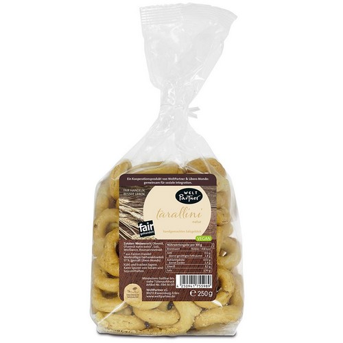 Tarallini natur VEGAN 250g