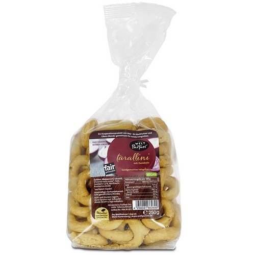 Tarallini mit Zwiebeln VEGAN 250g