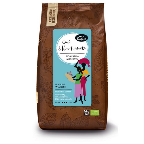 Bio Café 3 Kontinente, Bohne 500g