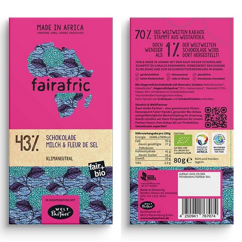 Bio FA Milch & Fleur de Sel 80g