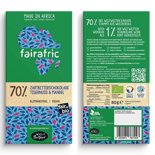 Bio FA Tigernuss & Mandel 80g