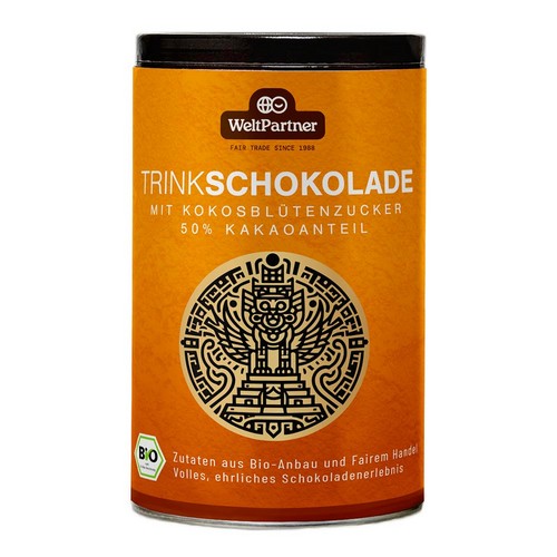 BioTrinkschokol Kokosbl 250g, VEGAN
