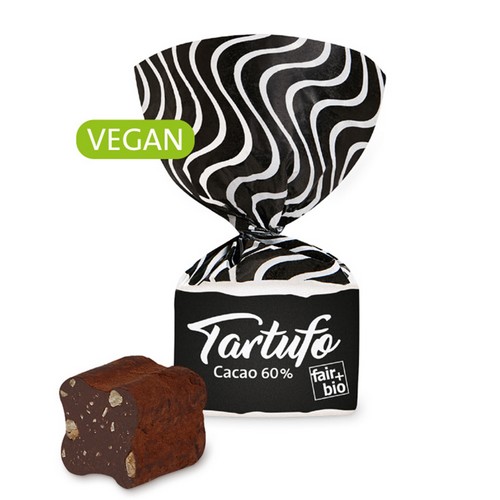 Bio Tartufi Cacao 60% VEGAN 600g