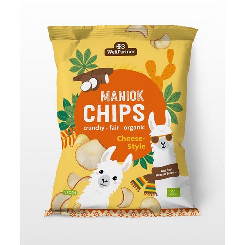Bio Maniok Chips CheeseStyle VEG70g