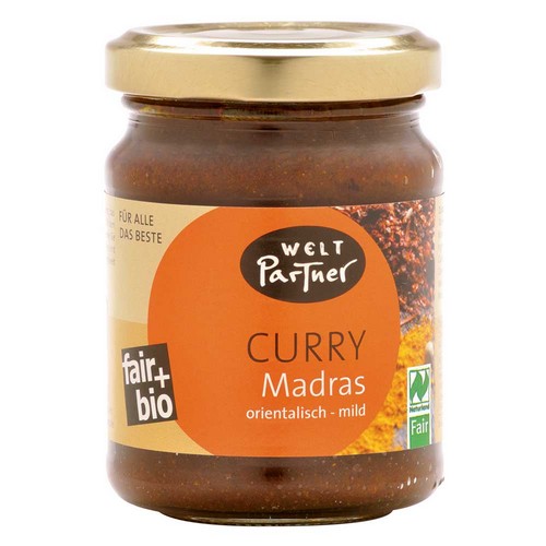 Bio Currypaste Madras, VEGAN125g