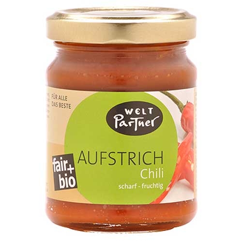 Bio Aufstrich Chili, scharf-fr.125g