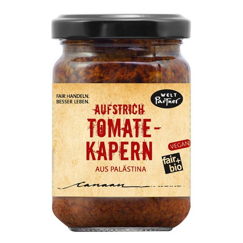 Bio Tomate-Kapern AufstrichVEG,130g