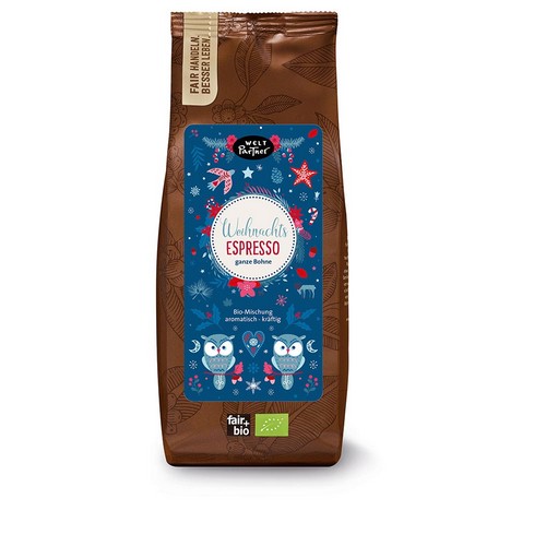 Bio Weihnachts-Espresso Bohne 250g