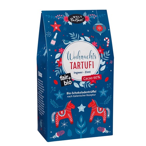 Bio Weihnachts-Tartufi VEGAN 125g