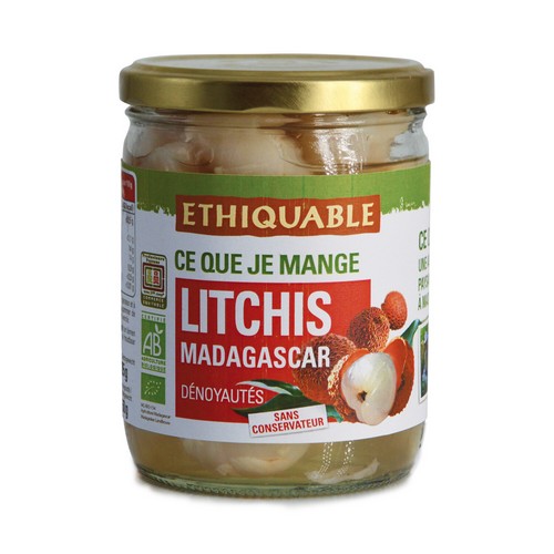 Bio Litchi de Madagascar 425g