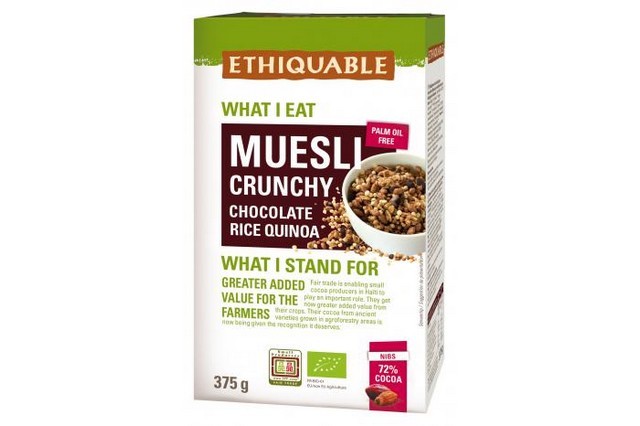 Bio Muesli croustillant choco. 375g