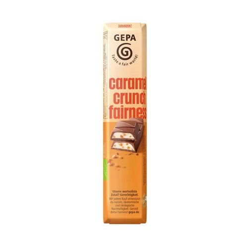 Bio Fairness caramel crunch 45g