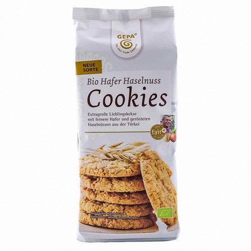 Bio Hafer Haselnuss Cookies 150g