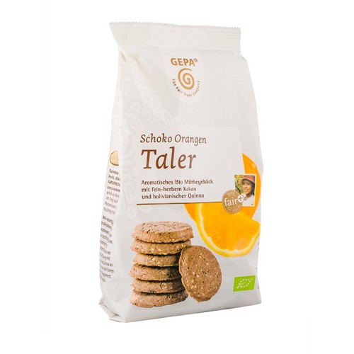 Bio Schoko-Orangen-Taler 125g