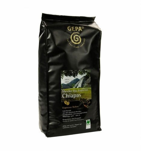 Bio Espresso Mex-Chiapas Bohne 1kg