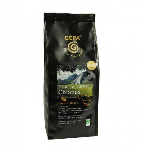 Bio Espresso Mex-Chiapas Bohne 250g