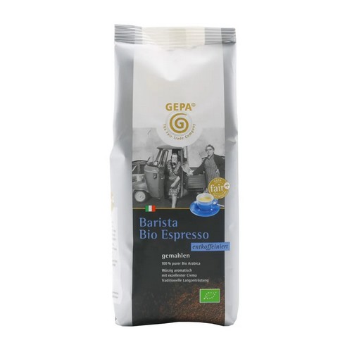 Bio Barista Espres gem entkoff.250g