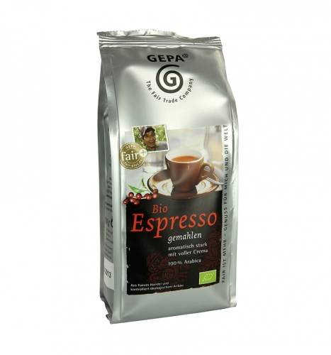 Bio Espresso gemahlen 250g