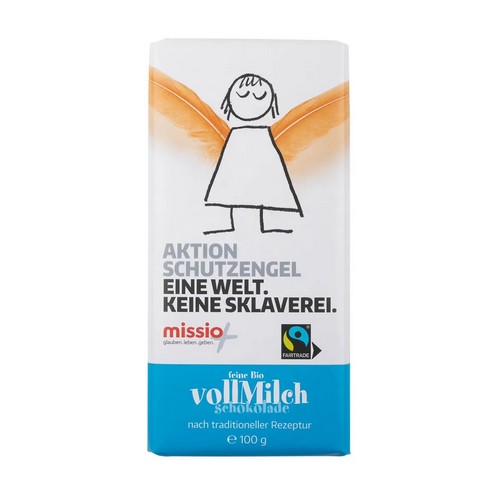 Bio Gepa Vollmilch Schutzengel 100g