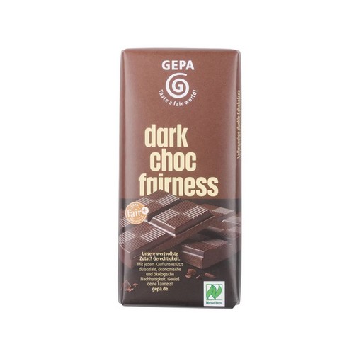 Bio Schokolade dark choc 40g