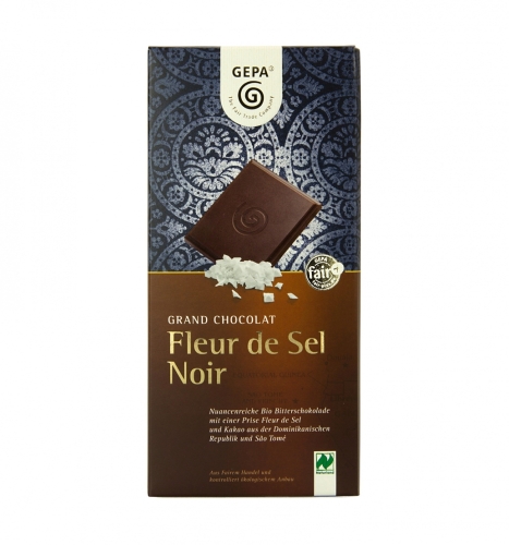 Bio Fleur de Sel Noir 100g