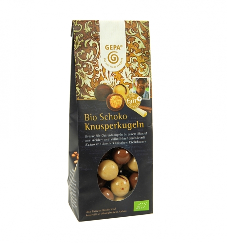 Bio Schoko Knusperkugeln 100g