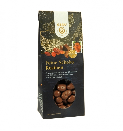 Feine Schoko Rosinen 100g