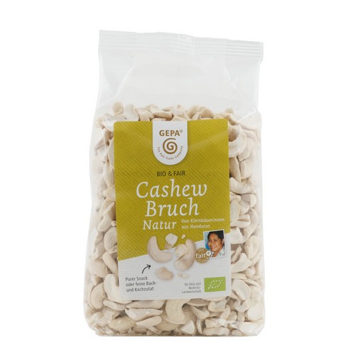 Bio Cashew Natur - Bruch 500g