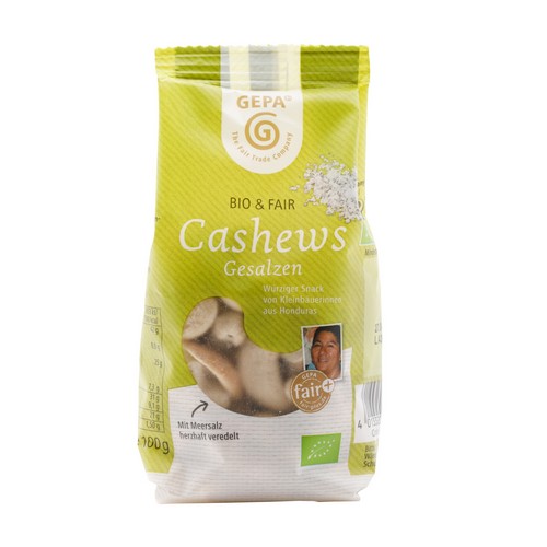 Bio Cashews gesalzen 100g