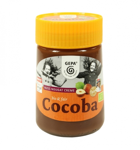 Bio Cocoba Nuss-Nougat crème 400g