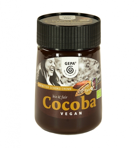 Bio Cocoba Zartbitter VEGAN 400g