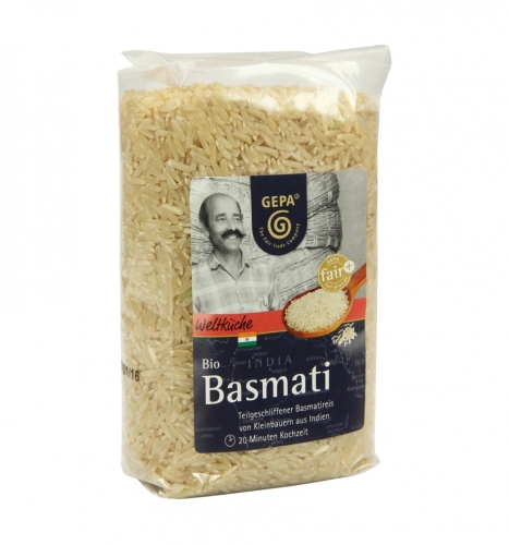 Bio Basmati Reis teilgeschl.500g