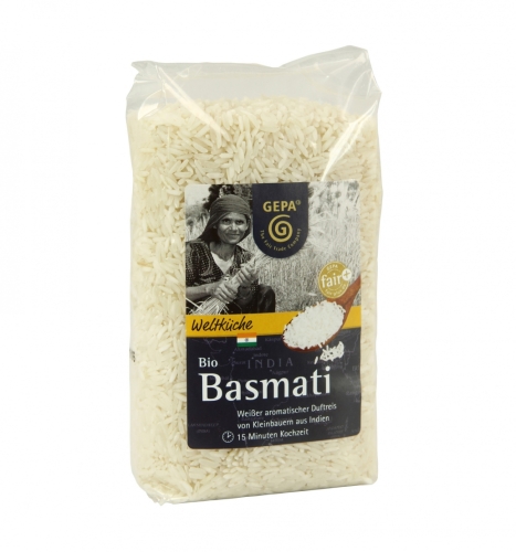 Bio Basmati Reis weiss geschl. 500g