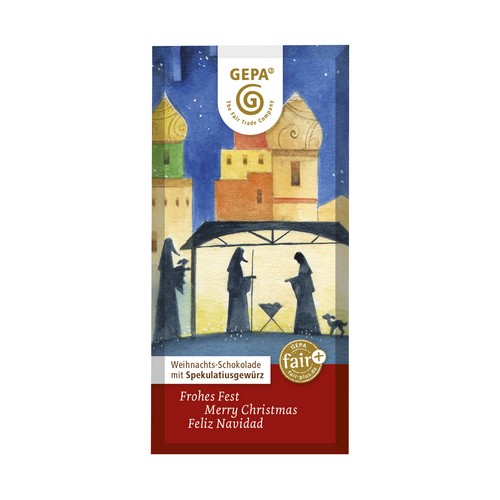 Bio Weihnachtsschokolade Vollm 40g