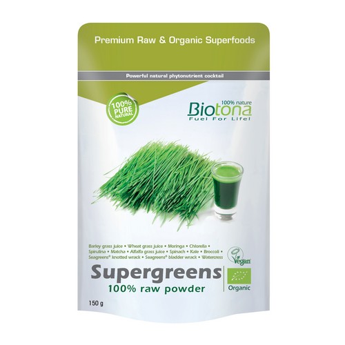 Biotona Bio Supergreens powder 150g