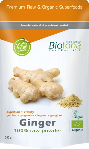 Biotona Bio Ginger raw powder 200g