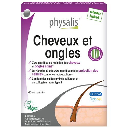 PH Cheveux et ongles 45comp.