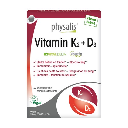 PH Vitamin K2 + D3, 60 comp.