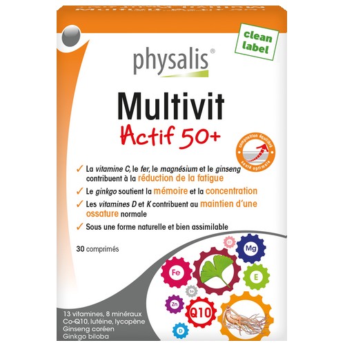 PH Multivit Actif 50+ 30comp.