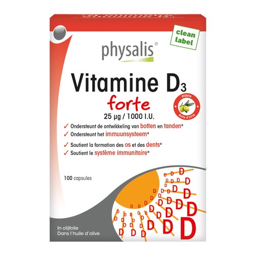 PH Vitamine D3 forte 100caps