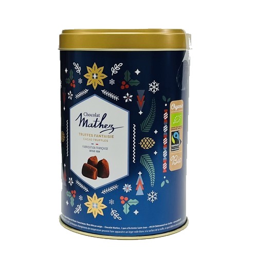 BioTruffes Boîte Noël bleu CS 500g