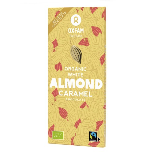 Bio Chocolat blanc amand caram 100g