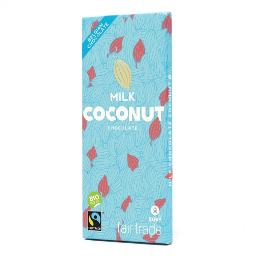 Bio Chocolat lait coconut 100g