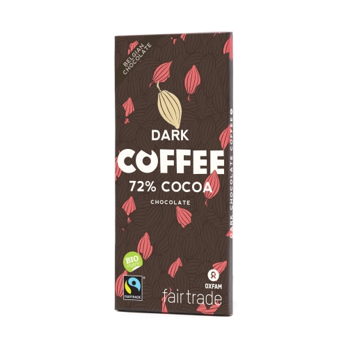 Bio Chocolat Noir Café 72% 100g