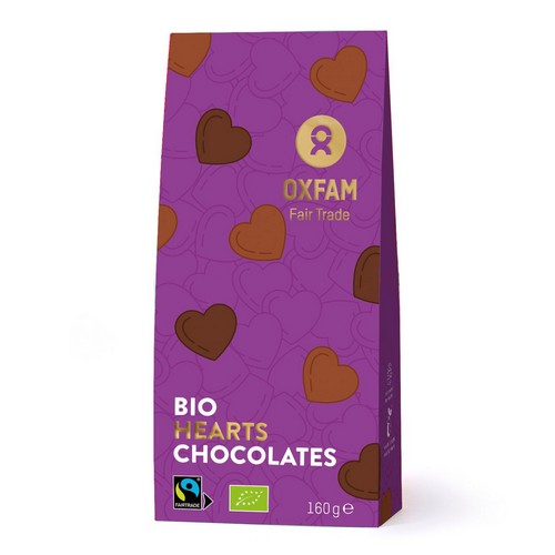 Bio Coeurs en chocolat 160 g