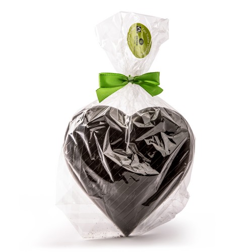 Bio Coeur au chocolat noir 75g