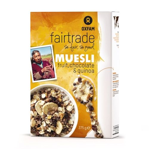 Muesli fruit, choco, quinoa 375g