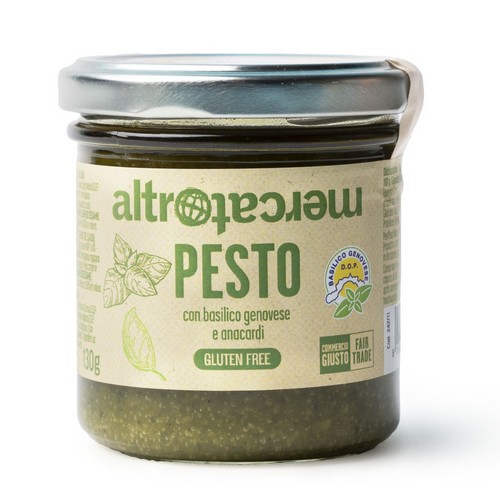 Pesto basilic + noix de cajou 130g