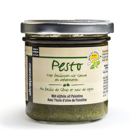 Pesto basilic + noix de cajou 130g