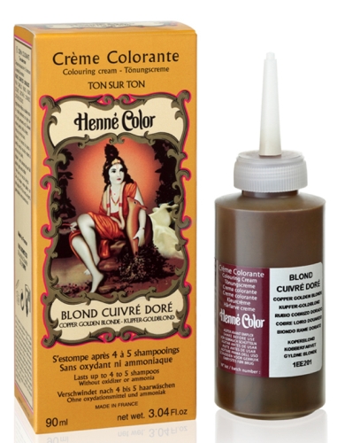 Henné crème Blond cuivré doré 90ml